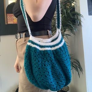 Handwoven Basket Shoulder Purse